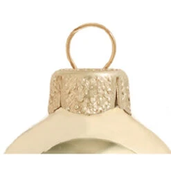 40ct Champagne Gold Shiny Glass Christmas Ball Ornaments 1.5" (40mm) 7 40ct Champagne Gold Shiny Glass Christmas Ball Ornaments 1.5" (40mm) -Optimal Christmas Shop dwhi 27761 03 38330.1667685129