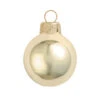 12ct Shiny Champagne Gold Colored Glass Ball Christmas Ornaments 2.75" (70mm) -Optimal Christmas Shop dwhi 27763 01 50707.1667684675