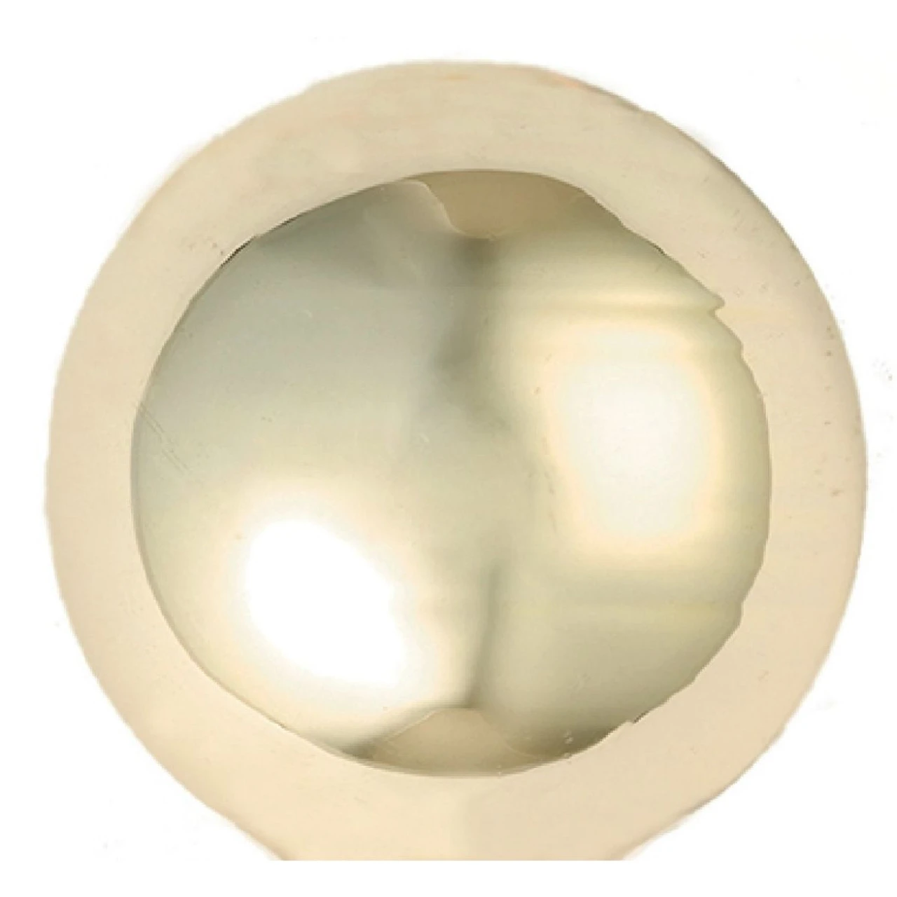 4ct Champagne Gold Glass Shiny Christmas Ball Ornaments 4.75" (120mm) 4 4ct Champagne Gold Glass Shiny Christmas Ball Ornaments 4.75" (120mm) - Image 2