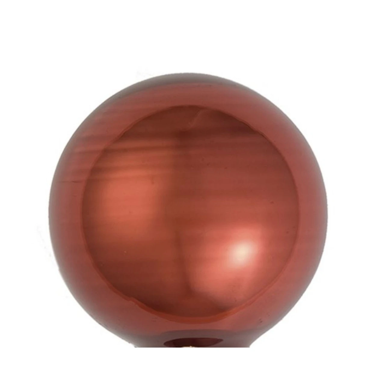 8ct Chocolate Brown And Gold Shiny Glass Finish Christmas Ball Ornaments 3.25" (80mm) 4 8ct Chocolate Brown And Gold Shiny Glass Finish Christmas Ball Ornaments 3.25" (80mm) - Image 2