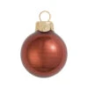 Pearl Chocolate Brown Glass Ball Christmas Ornament 7" (180mm) -Optimal Christmas Shop dwhi 27798 1 55348.1667685100