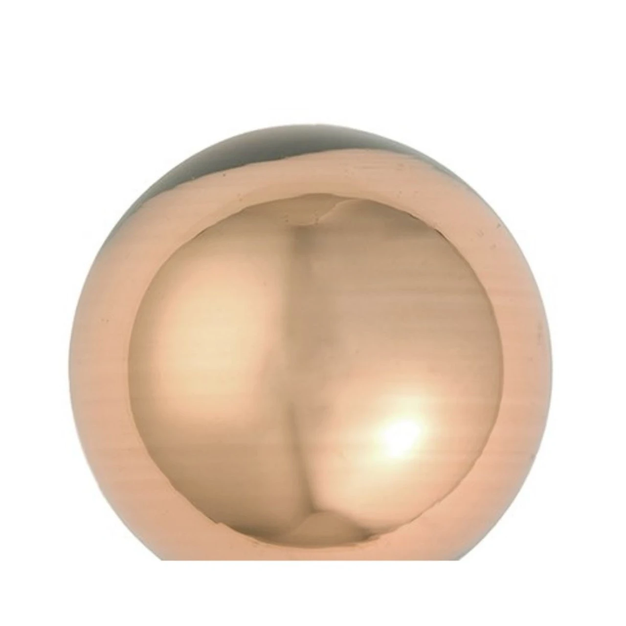 4ct Chestnut Brown Glass Shiny Christmas Ball Ornaments 4.75" (120mm) 4 4ct Chestnut Brown Glass Shiny Christmas Ball Ornaments 4.75" (120mm) - Image 2