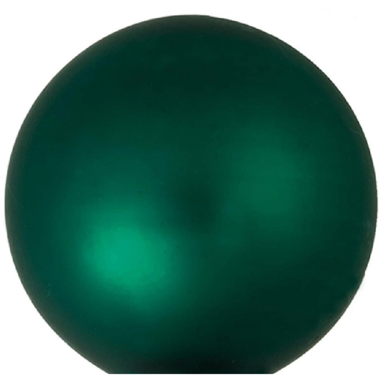 2ct Matte Emerald Green Glass Christmas Ball Ornaments 6" (150mm) 4 2ct Matte Emerald Green Glass Christmas Ball Ornaments 6" (150mm) - Image 2
