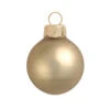 Matte Gold Glass Ball Christmas Ornament 7" (180mm) -Optimal Christmas Shop dwhi 27908 1 73695.1667685105
