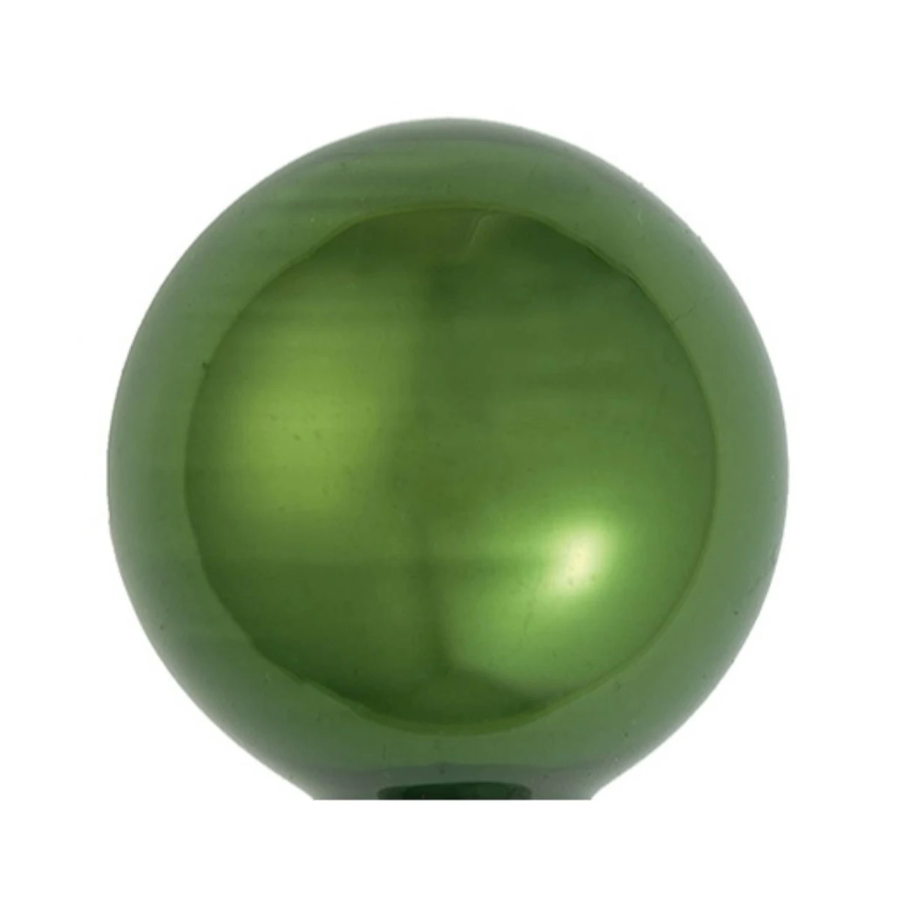 40ct Green Pearl Glass Christmas Ball Ornaments 1.5" (38mm) 4 40ct Green Pearl Glass Christmas Ball Ornaments 1.5" (38mm) - Image 2