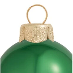 12ct Green Pearl Glass Christmas Ball Ornaments 2.75" (70mm) -Optimal Christmas Shop dwhi 27963 03 50684.1667684686