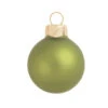 6ct Light Green Matte Glass Christmas Ball Ornaments 4" (100mm) -Optimal Christmas Shop dwhi 27985 1 64766.1667684582