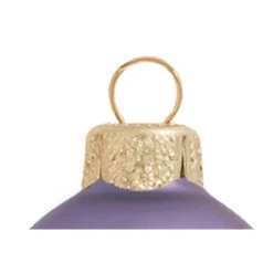 12ct Lavender Purple Matte Glass Christmas Ball Ornaments 2.75" (70mm) -Optimal Christmas Shop dwhi 28053 03 09741.1667684622