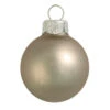4ct Pewter Gray Matte Glass Christmas Ball Ornaments 4.75" (120mm) -Optimal Christmas Shop dwhi 28226 1 54023.1667552316