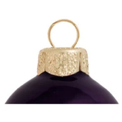 28ct Pearl Purple Glass Ball Christmas Ornaments 2" (50mm) -Optimal Christmas Shop dwhi 28272 03 35928.1667684659