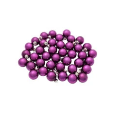 40ct Purple Shiny Glass Christmas Ball Ornaments 1.25" (30mm) 5 40ct Purple Shiny Glass Christmas Ball Ornaments 1.25" (30mm) -Optimal Christmas Shop dwhi 28280 2 06559.1667684785