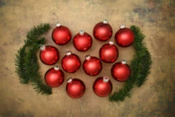 12ct Red Xmas Shiny Glass Christmas Ball Ornaments 2.75" (70mm) 5 12ct Red Xmas Shiny Glass Christmas Ball Ornaments 2.75" (70mm) -Optimal Christmas Shop dwhi 28343 2 36423.1667685167