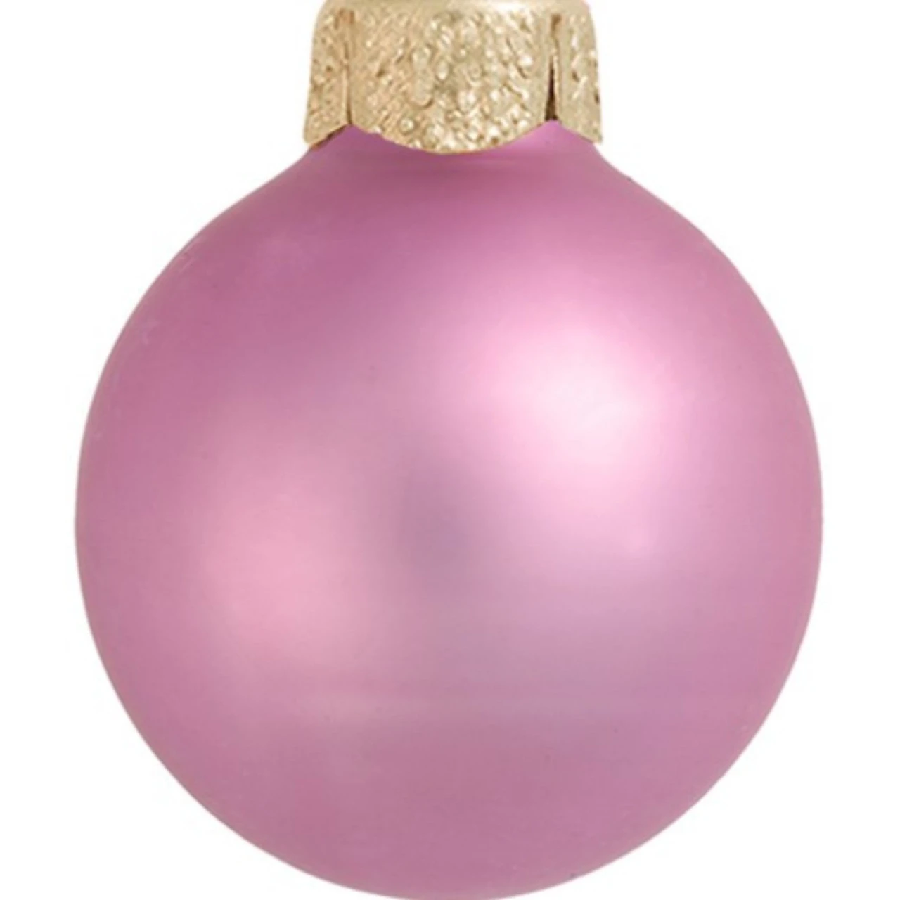 12ct Rosewood Pink Matte Finish Christmas Ball Ornaments 2.75" (70mm) 4 12ct Rosewood Pink Matte Finish Christmas Ball Ornaments 2.75" (70mm) - Image 2