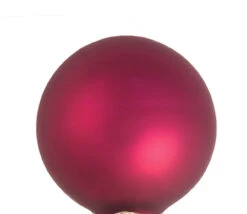 4ct Berry Red Matte Glass Ball Christmas Ornaments 4.75" (120mm) -Optimal Christmas Shop dwhi 28596 2 41121.1667684562