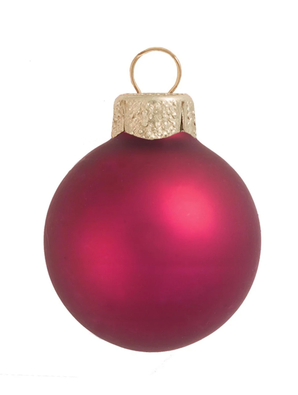 2ct Berry Red Matte Finish Glass Christmas Ball Ornaments 6" (150mm) 3 2ct Berry Red Matte Finish Glass Christmas Ball Ornaments 6" (150mm)