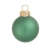 12ct Matte Soft Green Glass Ball Christmas Ornaments 2.75" (70mm) -Optimal Christmas Shop dwhi 28603 1 83602.1667685153
