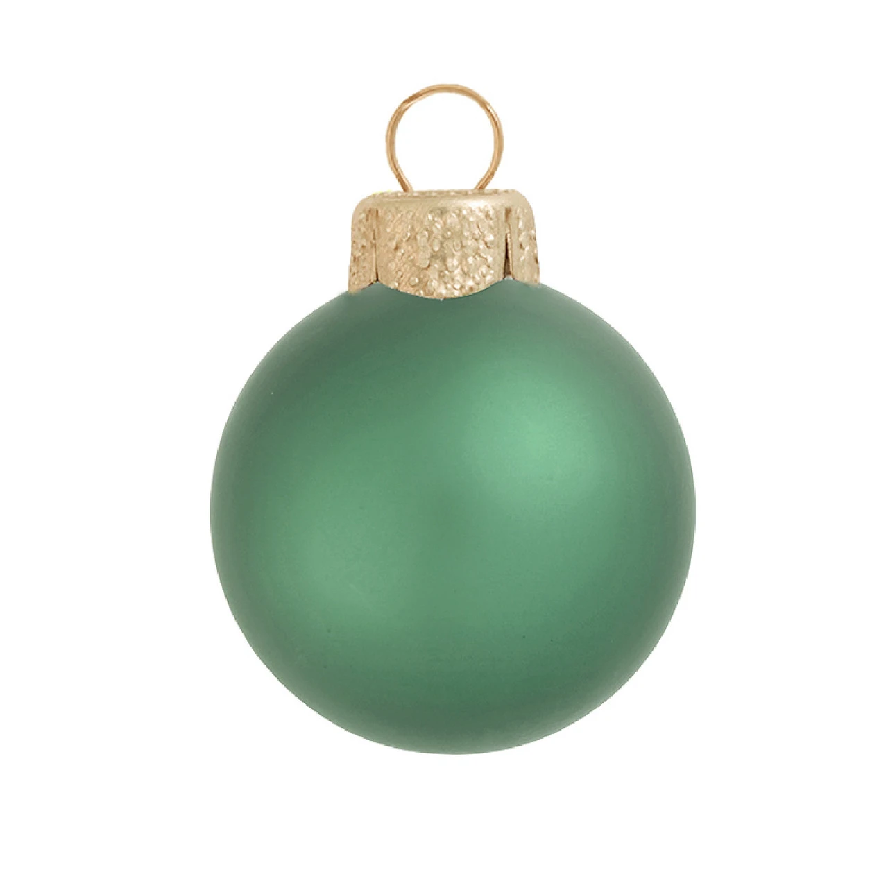 12ct Matte Soft Green Glass Ball Christmas Ornaments 2.75" (70mm) 3 12ct Matte Soft Green Glass Ball Christmas Ornaments 2.75" (70mm)