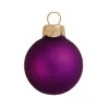 Matte Soft Grape Glass Ball Chrismtas Ornament 7" (180mm) 1 Matte Soft Grape Glass Ball Chrismtas Ornament 7" (180mm) -Optimal Christmas Shop dwhi 28628 1 03049.1667684741