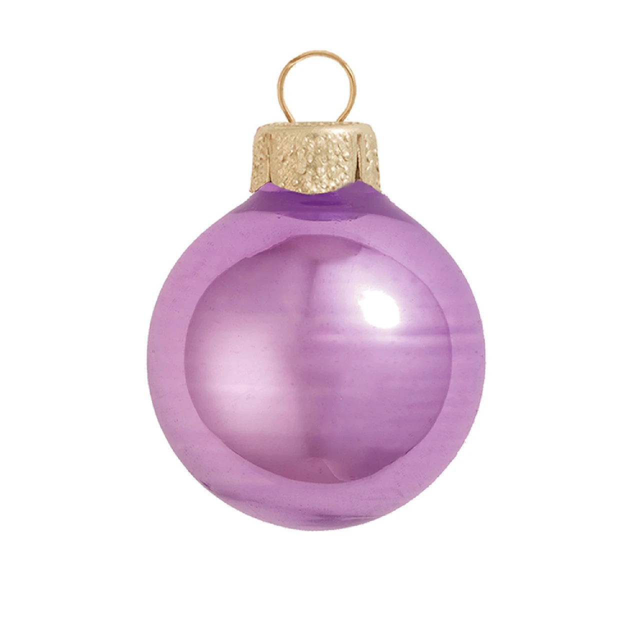 28ct Shiny Soft Lavender Purple Glass Ball Christmas Ornaments 2" (50mm) 3 28ct Shiny Soft Lavender Purple Glass Ball Christmas Ornaments 2" (50mm)