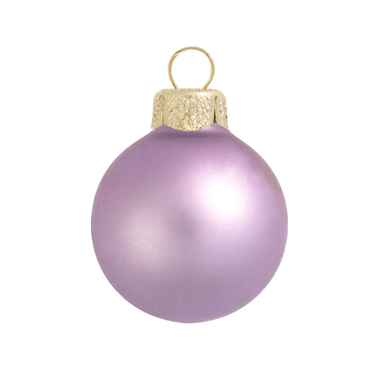 2ct Soft Lavender Glass Matte Christmas Ball Ornaments 6" (150mm) 3 2ct Soft Lavender Glass Matte Christmas Ball Ornaments 6" (150mm)