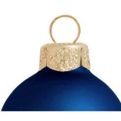 40ct Midnight Blue Matte Glass Christmas Ball Ornaments 1.5" (40mm) -Optimal Christmas Shop dwhi 28661 03 20889.1667773400