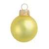 2ct Matte Soft Yellow Glass Ball Christmas Ornaments 6" (150mm) -Optimal Christmas Shop dwhi 28707 1 28707.1667685138