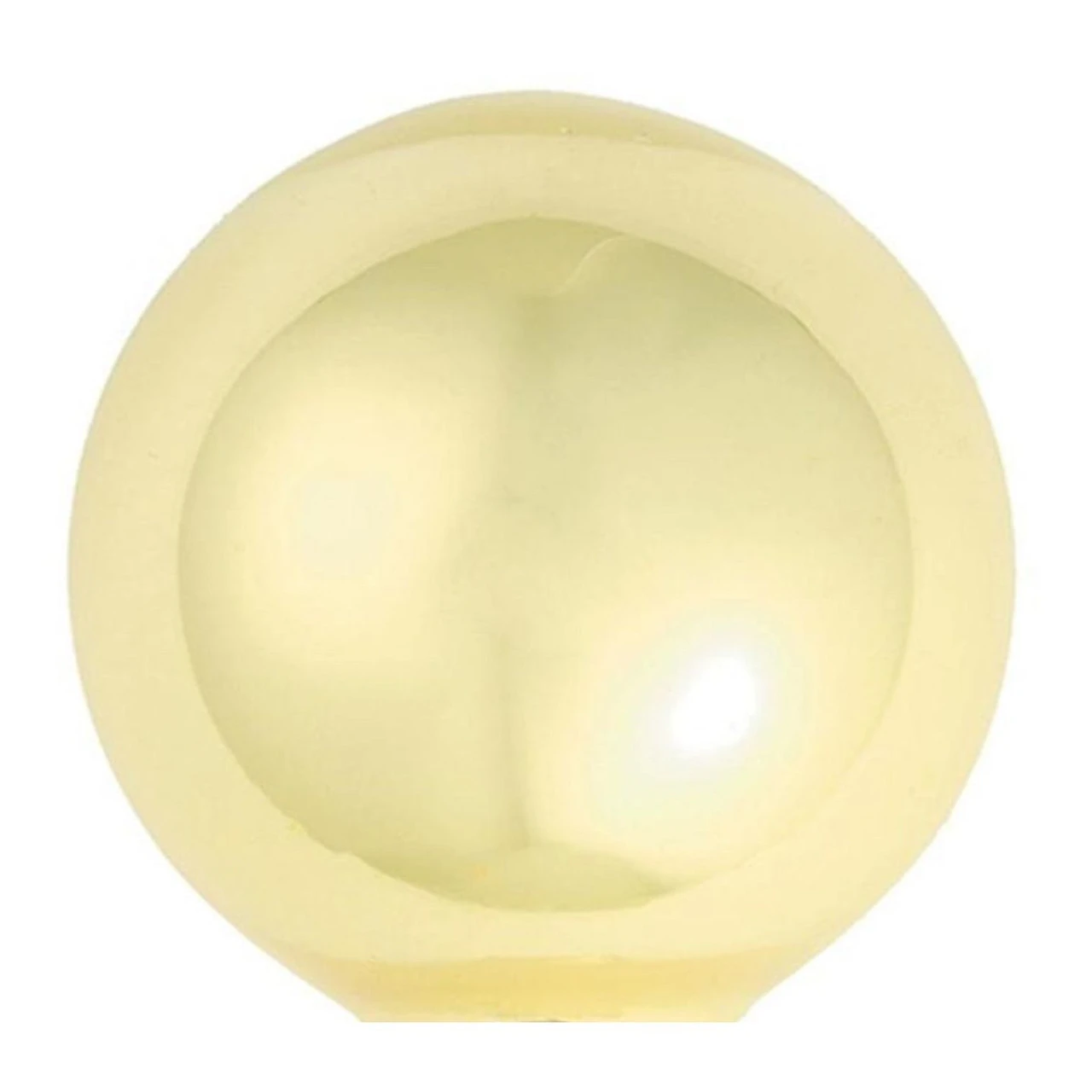 40ct Soft Yellow And Gold Shiny Pearl Glass Christmas Ball Ornaments 1.5" (40mm) 4 40ct Soft Yellow And Gold Shiny Pearl Glass Christmas Ball Ornaments 1.5" (40mm) - Image 2