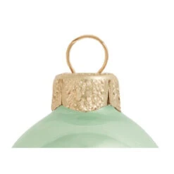 40ct Shale Green Pearl Glass Christmas Ball Ornaments 1.5" (40mm) -Optimal Christmas Shop dwhi 28831 03 42554.1667661822