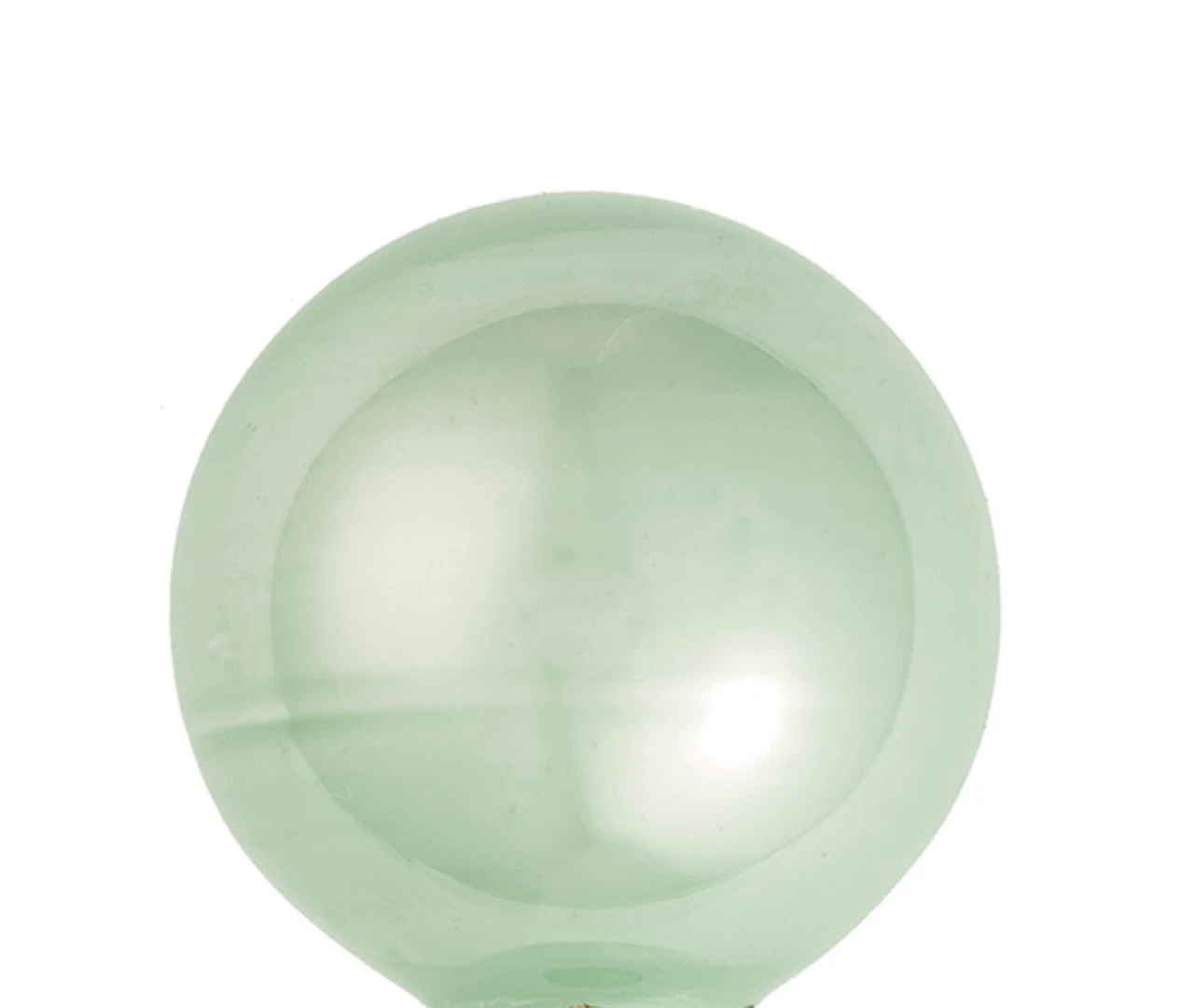 12ct Shale Green Pearl Glass Christmas Ball Ornaments 2.75" (70mm) 4 12ct Shale Green Pearl Glass Christmas Ball Ornaments 2.75" (70mm) - Image 2