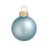 Matte Sky Blue Glass Ball Christmas Ornament 7" (180mm) 2 Matte Sky Blue Glass Ball Christmas Ornament 7" (180mm) -Optimal Christmas Shop dwhi 28858 1 08459.1667684772