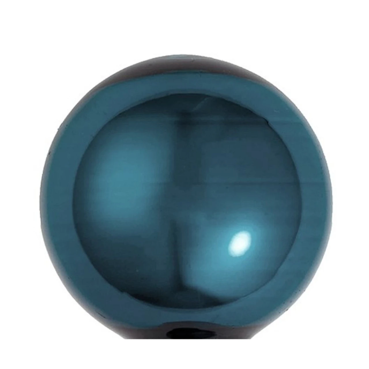 8ct Marine Blue Glass Pearl Finish Christmas Ball Ornaments 3.25" (80mm) 4 8ct Marine Blue Glass Pearl Finish Christmas Ball Ornaments 3.25" (80mm) - Image 2