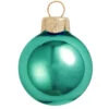 12ct Turquoise Green Shiny Glass Christmas Ball Ornaments 2.75" (70mm) 2 12ct Turquoise Green Shiny Glass Christmas Ball Ornaments 2.75" (70mm) -Optimal Christmas Shop dwhi 28933 1 56380.1667653708