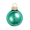 Shiny Blue Glass Ball Round Christmas Ornament 7" (180mm) -Optimal Christmas Shop dwhi 28938 1 95157.1667684778