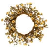Green And Brown Daisy Spring Floral Wreath, 10-Inch 1 Green And Brown Daisy Spring Floral Wreath, 10-Inch -Optimal Christmas Shop dwing faq24633w 39950.1686179986