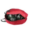36" Red And Black Zip Up Christmas Wreath Storage Bag -Optimal Christmas Shop dyno 11536 206 updated 21717.1667536191