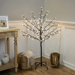 4' LED Lighted Cherry Blossom Flower Tree - Warm White Lights 6 4' LED Lighted Cherry Blossom Flower Tree - Warm White Lights -Optimal Christmas Shop e75iblcifhwpaoel0hgnf9hirqjjnefd 48077.1667641523