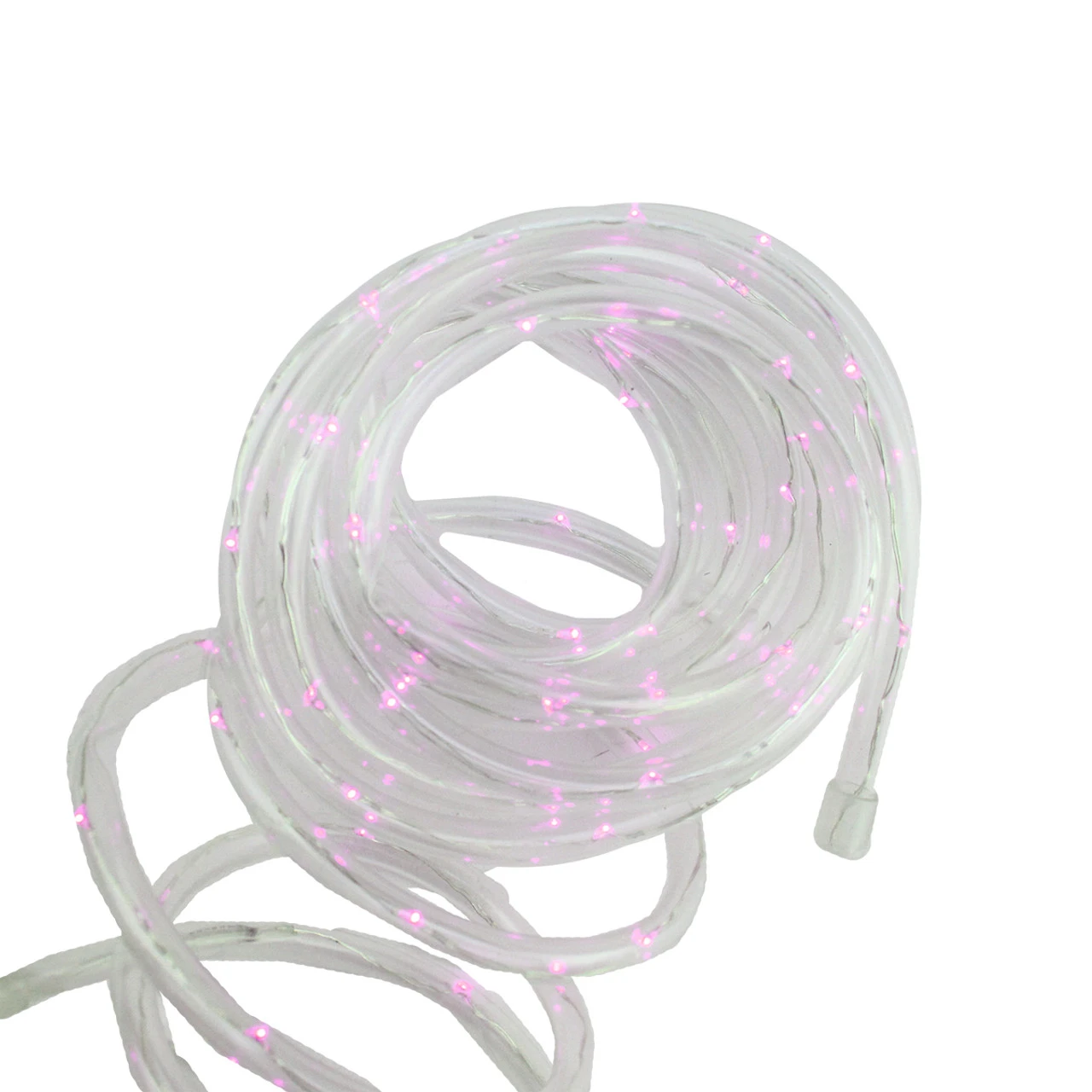 12' Solar Powered Multi-Function Pink LED Indoor/Outdoor Christmas Rope Lights With Ground Stake 3 12' Solar Powered Multi-Function Pink LED Indoor/Outdoor Christmas Rope Lights With Ground Stake