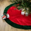 60" Red Traditional Christmas Tree Skirt With Green Border Trim -Optimal Christmas Shop emqz5uh5mhy57rikrejo3dhbcihtinma 97072.1682459688