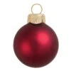 12ct Wine Red Glass Matte Christmas Ball Ornaments 2.75" (65mm) -Optimal Christmas Shop eqvt64lni0btvch0efntoahswz3oiyxj 25876.1667684698