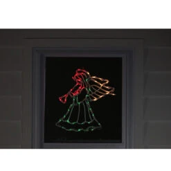 18" Lighted Trumpeting Angel Christmas Window Silhouette Decoration 8 18" Lighted Trumpeting Angel Christmas Window Silhouette Decoration -Optimal Christmas Shop fqkwmtna5t0t7jl1hbtcqychztnliphj 74042.1667655402
