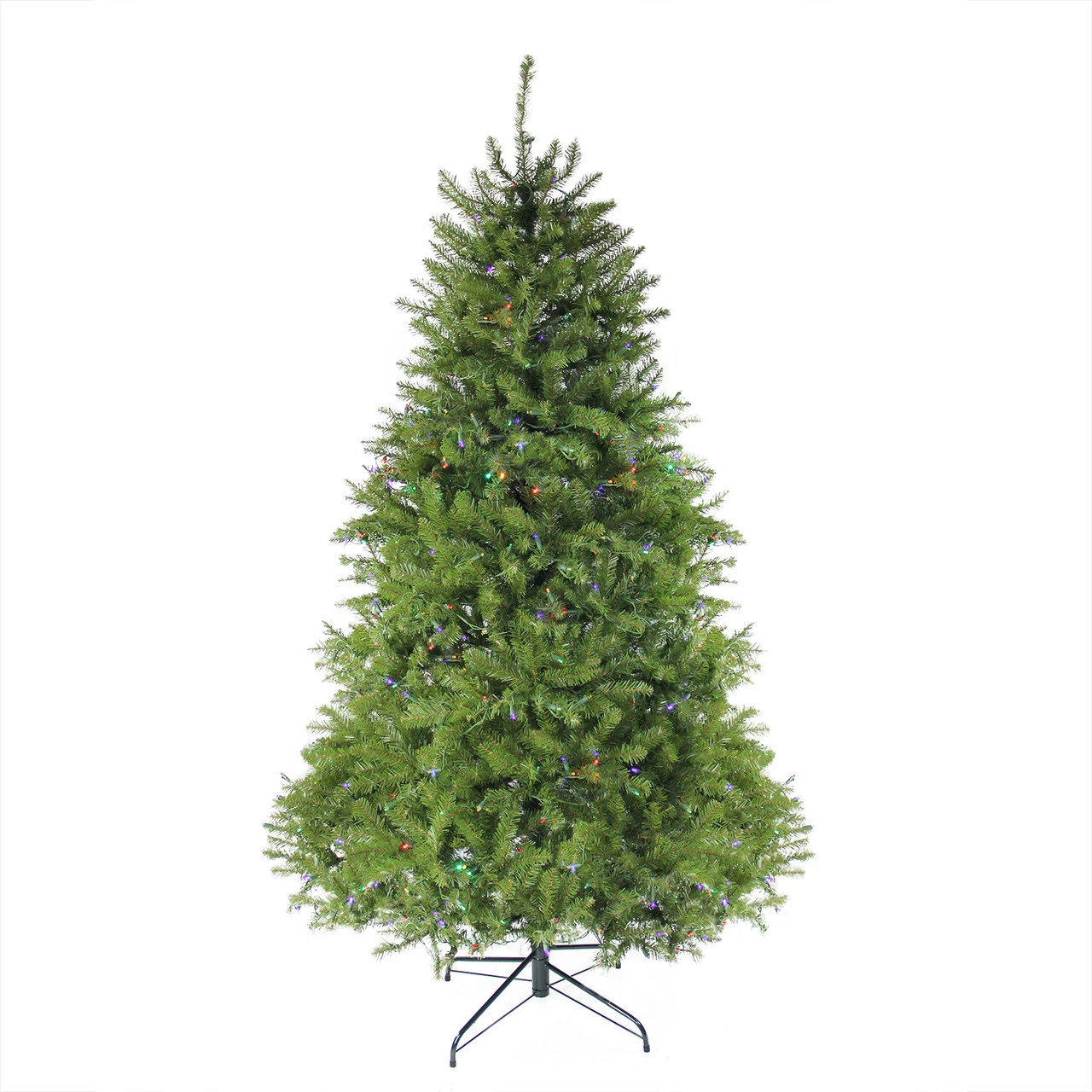 9' Pre-Lit Green Medium Northern Pine Artificial Christmas Tree - Multicolor LED Lights 3 9' Pre-Lit Green Medium Northern Pine Artificial Christmas Tree - Multicolor LED Lights
