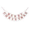 4' White And Red Merry Christmas Wood Banner Garland - Unlit -Optimal Christmas Shop g4006746 90995.1667576912