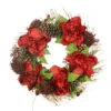 Peony Floral Artificial Christmas Wreath - 24-Inch, Unlit -Optimal Christmas Shop gayookclkf0zocq2tcktwuogdh7yhxiy 40776.1667533598