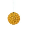 7.5" Yellow Lighted Hanging Starlight Sphere Ball Christmas Decor 2 7.5" Yellow Lighted Hanging Starlight Sphere Ball Christmas Decor -Optimal Christmas Shop gki 100028012 04561.1667507609