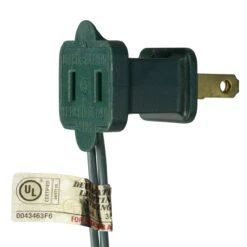 50ct Red LED C7 Faceted Christmas Lights, 21ft Green Wire -Optimal Christmas Shop green20plug 27573.1682445857