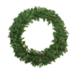 Dakota Red Pine Commercial Artificial Christmas Wreath - 6-Foot, Unlit