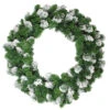 Snowy Flocked Colorado Pine Artificial Christmas Wreath, 30-Inch, Unlit -Optimal Christmas Shop hhncdbnerg46ihx4bra4cm8buvardjqh 91342.1667575984