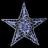 24" Twinkling Pure White LED Lighted Hanging Spun Glass Star Christmas Decoration -Optimal Christmas Shop hofert 4735 t 99606.1667487606