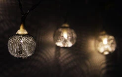 10 Battery Operated Silver Mini Patio Lights - 7.5 Ft White Wire -Optimal Christmas Shop jgf0gzfbp51vvzfipv9umloohlg9ndgz 23368.1667569382