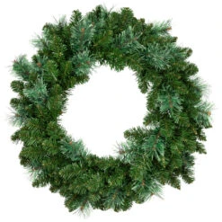 24" Cashmere Mixed Pine Artificial Christmas Wreath -Unlit